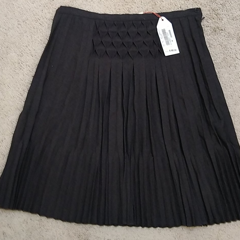 Max Studio Pleated Skirt